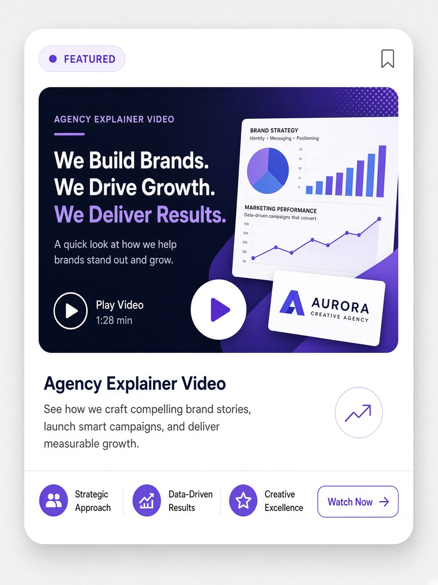 Short explainer video for a campaign