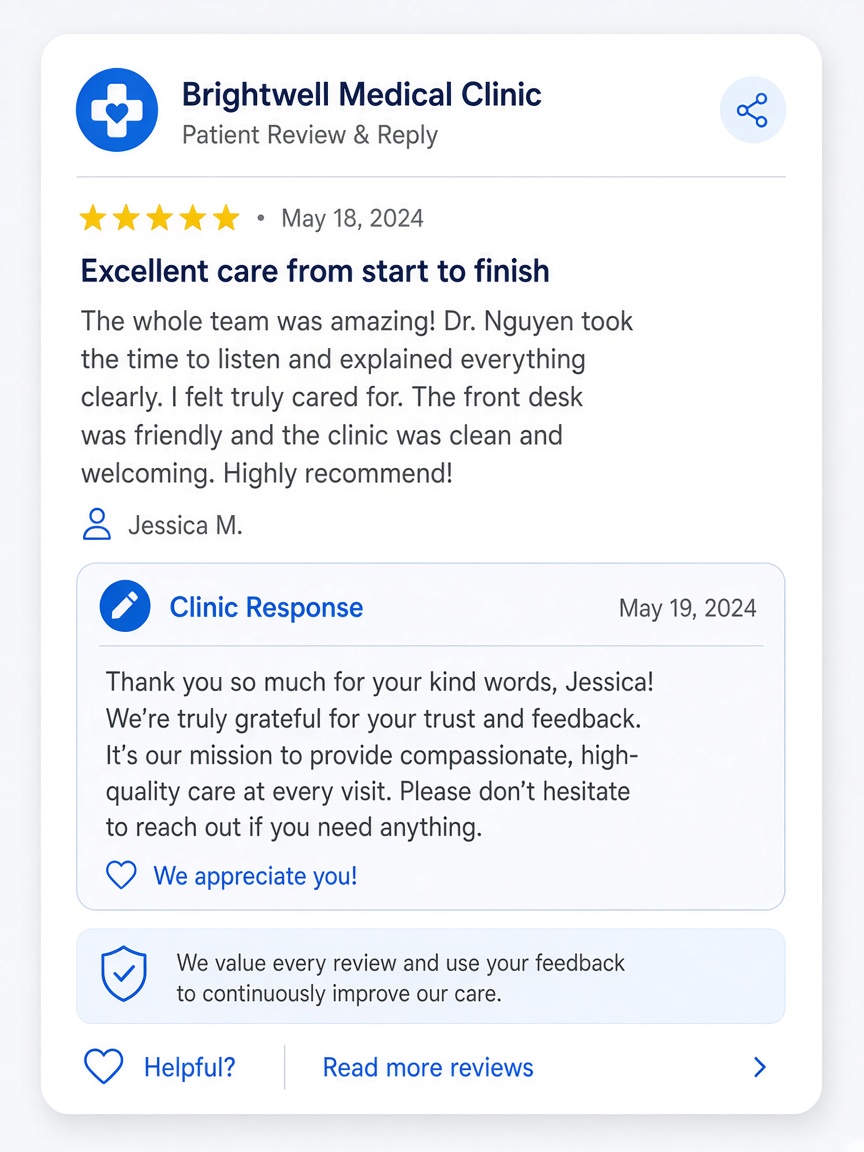 Reply to appointment requests