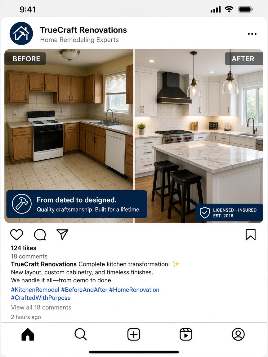 Plan a week of Instagram posts